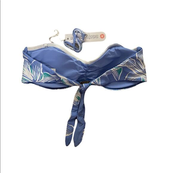 SISSTREVOLUTION Rikki Bandeau Bikini Top Size M - Picture 5 of 11